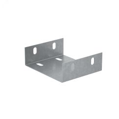 Соединительная пластина П-образная для лотка 50х600 мм ПЛЮС INOX304 КМ-профиль PL4792