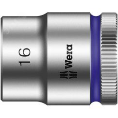 Головка торцевая шестигранная 8790 HMB Zyklop DR 3/8 16 x 30 мм WERA WE-003561