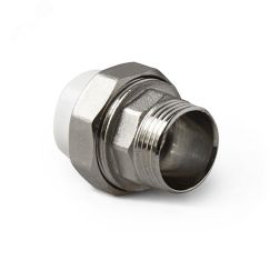 Муфта комбинированная разъемная (американка) НР Белая 40-1.1/2 PRO AQUA PA21021