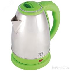 Чайник стальной HS-1028 на 1.8 л, цвет зелёный HomeStar 008201