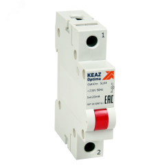 Лампа сигнальная OptiDin SL63-R-24AC/DC-УХЛ3 КЭАЗ 138609