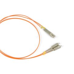 Патч-корд волоконно-оптический (шнур) мм 50/125 LC-SC duple* LSZH 3 м Hyperline 28386