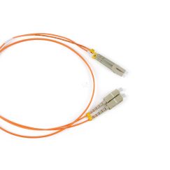Патч-корд волоконно-оптический (шнур) мм 62.5/125 LC-SC duple* LSZH 3 м Hyperline 28355