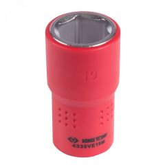 Головка торцевая диэлектрическая шестигранная 1/2'' 19 мм King Tony 4335VE19M