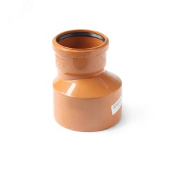 Переход эксцентрический для наружной канализации 200x110 PRO AQUA PPH4020011