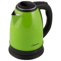 Чайник стальной HS-1010 на 1.8 л, цвет зеленый HomeStar 003015