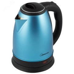 Чайник стальной HS-1010 на 1.8 л, цвет синий HomeStar 003631