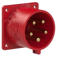Вилка встраиваемая 32А/400V/3P+N+E/IP44 PCE 625-6