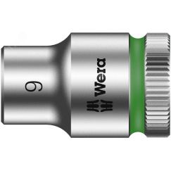 Головка торцевая шестигранная 8790 HMB Zyklop DR 3/8 9 x 29 мм WERA WE-003554
