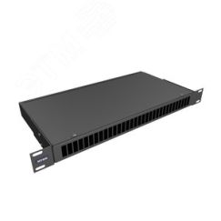 Кросс NTSS STANDART оптический 19' частично укомплектованный 1U. 32 порта SC duplex (сплошная панель. сплайс-кассета-2шт) черный RAL 9005 NTSS NTSS-RFOB-ST-1U-32-S0000-2SC-BL
