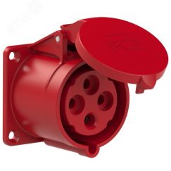 Розетка встраиваемая 32А/400V/3P+E/IP44 PCE 324-6