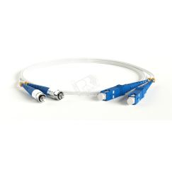 Патч-корд волоконно-оптический (шнур) SM 9/125 (G657) SC/UPC-FC/UPC 2мм duplex LSZH (3м) Hyperline 238631