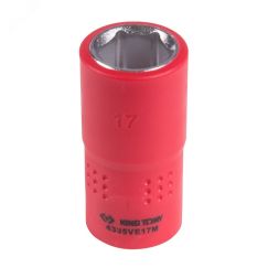 Головка торцевая диэлектрическая шестигранная 1/2'' 17 мм King Tony 4335VE17M