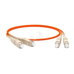 Патч-корд волоконно-оптический (шнур) мм 62.5/125 SC-SC 2мм duplex LSZH (2м) Hyperline 239528