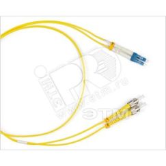 Патч-корд волоконно-оптический (шнур) SM 9/125 (OS2) ST/UPC-LC/UPC duple* LSZH 3 м Hyperline 28145