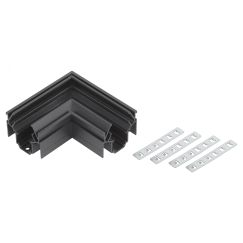 Коннектор TRM-PC20-CC-B угловой для магнитного трекового шинопровода NOVA для натяжных потолков TRM-PC20 черный ЭРА Б0054793