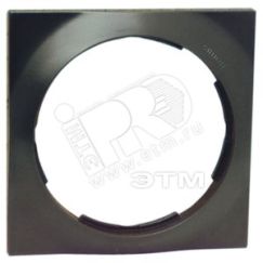 Рамка 4 поста, квадрат, S88, графит Simon 88642-38