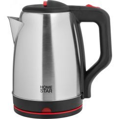 Чайник электрический HS-1003 на 1,8 л, цвет стальной HomeStar 107000