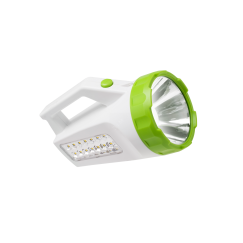 Фонарь-прожектор аккумуляторный , 3W LED + 16 SMD LED, аккум. 4V 1,2Ah, 240Lm - 6 часов, 200 Lm - 8 часов, КОСМОС KOCAccu678Ex