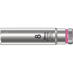 Головка торцевая шестигранная 8790 HMA Deep DR 1/4 глубокая 8 x 50 мм WERA WE-004505
