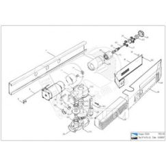 Ручка разблокировки для EMEGA (арт) Came 119RIE052