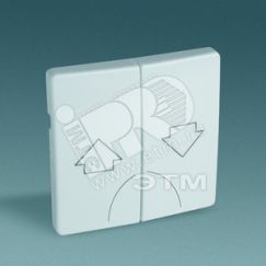 Клавиши (2 шт) для 75396-39 S82.82N слоновая кость Simon 82029-31