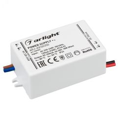 Блок питания ARJ-KE50350 (18W, 350mA, PFC) (Arlight, IP44 Пластик, 5 лет) Arlight 027594