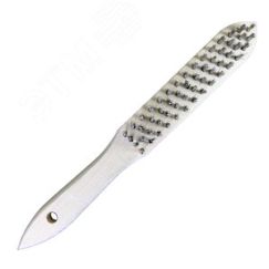 Щетка ручная 4-х рядная 295x145, ворс прямая нерж сталь 0,30 (марка 1,4571) Osborn 152.334-0001