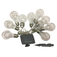 Светодиодный Светильник садовый USL-S-126/PT4000 BULBS Садовая гирлянда на солнечной батарее Лампочки,10 светодиодов. Разноцветный свет. 1*АA Ni-Mh ак Uniel UL-00003332