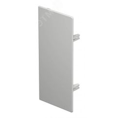 Торцевая заглушка кабельного канала WDK 100x230 мм (ПВХ, светло-серый) OBO Bettermann WDK HE100230LGR