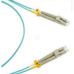 Патч-корд волоконно-оптический (шнур) мм 50/125 LC-LC duple* LSZH 1 м Hyperline 27863