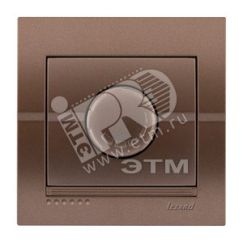 DERIY Диммер 1000 Вт светло-коричневая металлик Lezard 702-3131-157