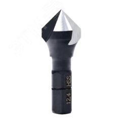 Зенковка-бита 90 градусов 12,4мм HSS 3z L35мм M6(BF) (CzTool) Bucovice 744124