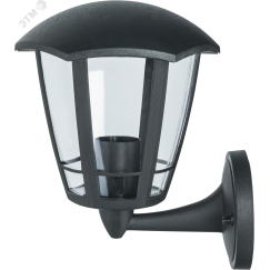 Светильник НБУ-60w вверх Е27 IP44 черный Navigator Group 61614