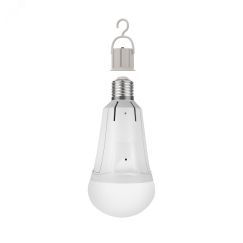 Лампа светодиодная LED 12 Вт 900х80 (груша) нейтральный аварийная с Li-Ion аккумулятором Black Gauss 102002212