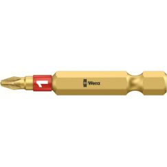 Бита биторсионная 851/4 BDC PH алмазное покрытие хвостовик 1/4 E 6.3 PH 1 x 50 мм WERA WE-059530