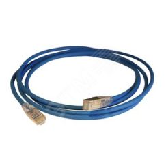 Патч-корд HD RJ 45 категория 6 F/UTP LSZH экранированный 2 м голубой LEGRAND 051542