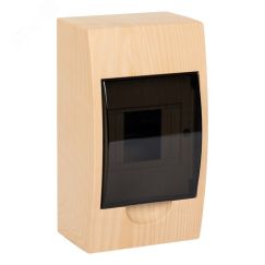 Щит распределительный навесной ЩРН-П- 4 светлое дерево IP41 PROxima EKF pb40-n-4-light