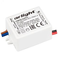 Блок питания ARJ-KE13300-PFC-TRIAC-A (4W, 300mA) (ARL, IP44 Пластик, 5 лет) Arlight 028275