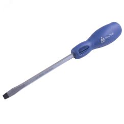 Отвертка шлицевая Slotted 8.0 x150 мм силовая держатель Мастак 040-80152H