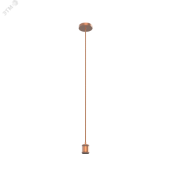 Светильник подвесной под лампу E27 1х60 Вт 200-240В IP20 1000х48 мм Медный Decor Gauss Gauss PL023