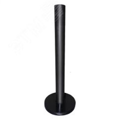 Опора с крышкой для садово-парковых светильников UFP-E11BN-095 BLACK Высота 95мм Материал металл Цвет черный Упаковка картон Uniel UL-00000190