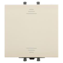 Инвертор одноклавишный модульный, &quot;Avanti&quot;, &quot;Ванильная дымка&quot;, 2 модуля