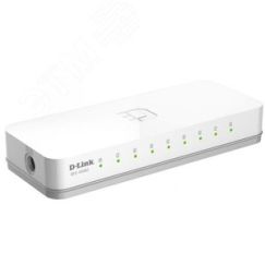 Коммутатор неуправляемый 8 портов 10/100 Мб/с D-Link DES-1008C/B1A