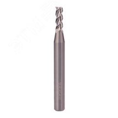 Фреза по алюминию цилиндрический хвостовик 4,0x50/12мм 3z A55 d06 H-Tools 6729-040