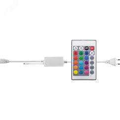 Контроллер для светодиодной ленты LS706 RGB 220v max 50м IP44 с пультом ДУ FERON LD73