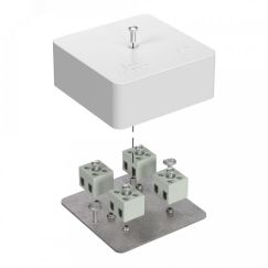 Коробка огнестойкая для кабель-канала 40-0450-FR2.5-4 Е15-Е120 75х75х30 Промрукав 40-0450-FR2.5-4