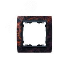 Рамка на 1 пост, S82, корень ореха - графит Simon 82815-68