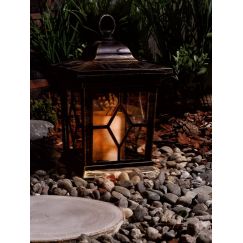 Светодиодный садовый светильник USL-S-180/PT220 на солнечной батарее Bronze lantern Special Uniel 10227