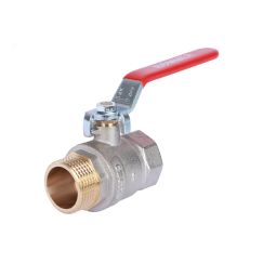 Кран шаровой 1 ВН/НР, ручка рычаг Rommer RBV-0002-0210325